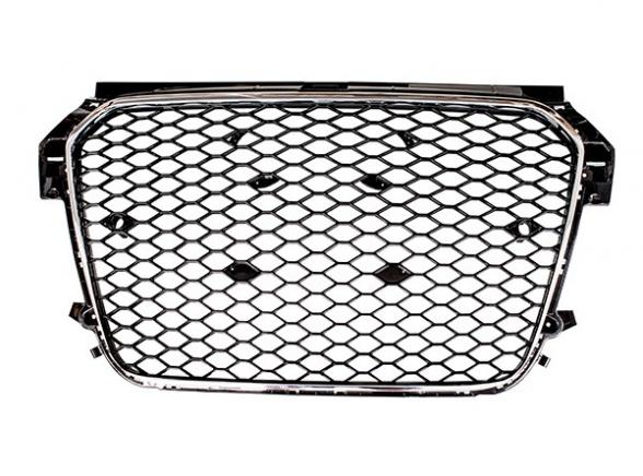 RS1 LOOK GRILL 8X 2010-2014 FRONT GRILLE FOR AUDI