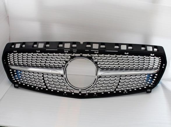 w176 front grille diamond style A class for Mercedez Benz