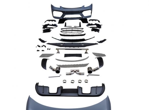 GT4 looking body kit for Porsche 718